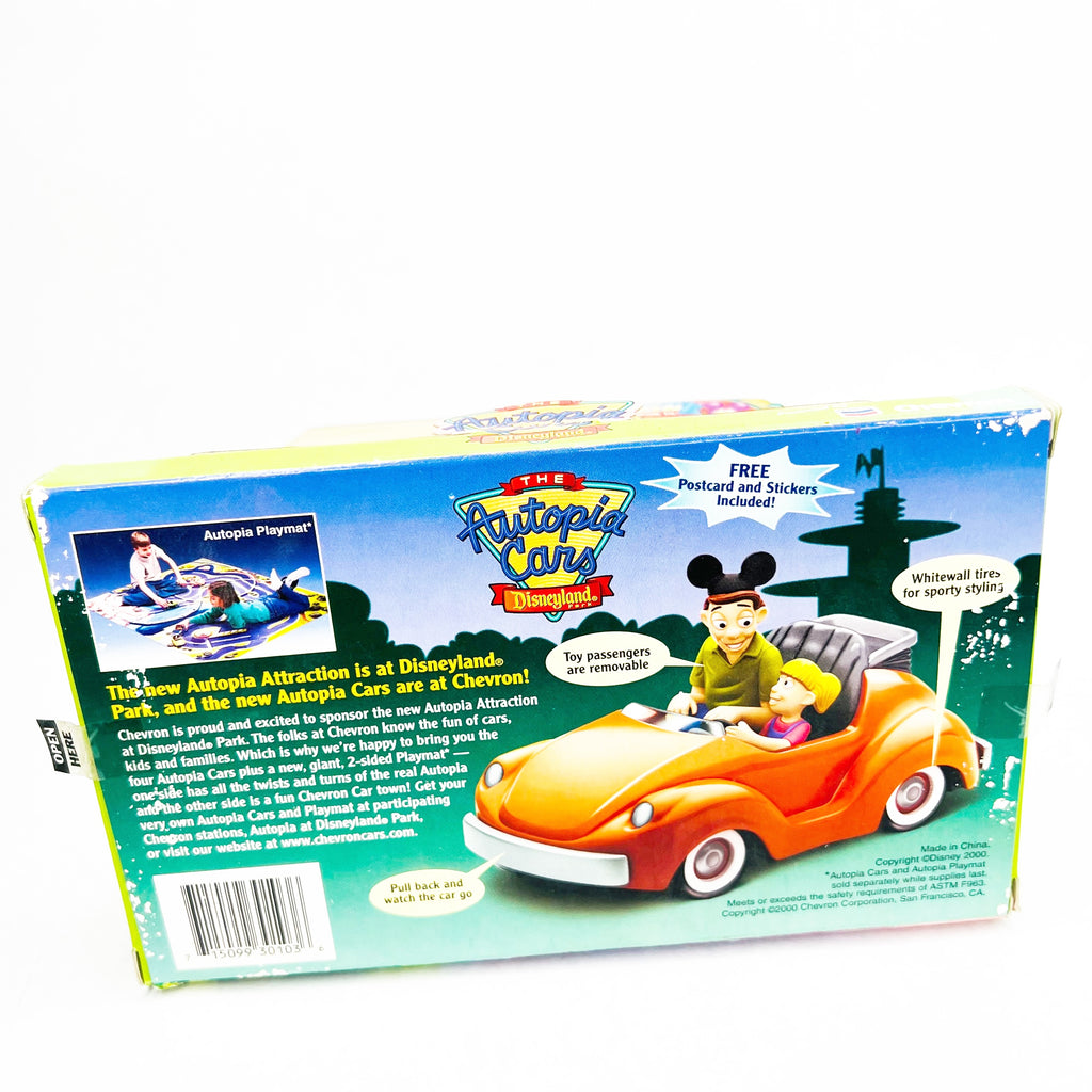 Vintage Disneyland The Autopia Cars Chevron Suzy Toy Car