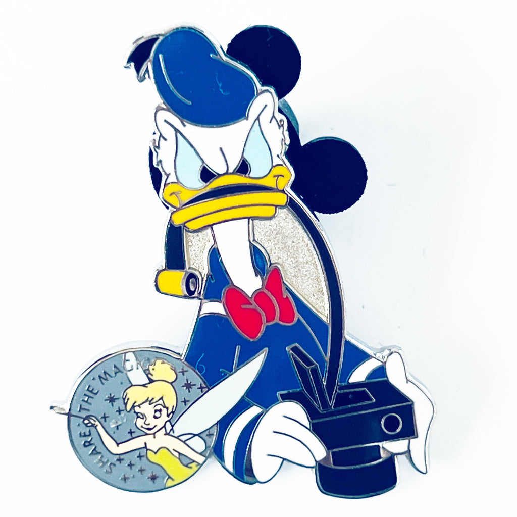Disney Share The Magic Series Camera Donald Duck Tinker Bell Pin