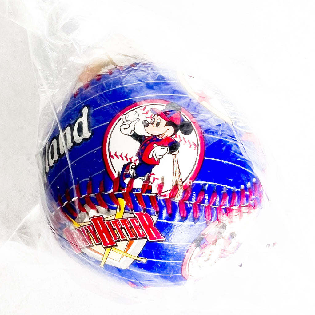 Disney Disneyland Baseball Fotoball Mickey Mouse Slugger Homerun Heavy Hitter Ball