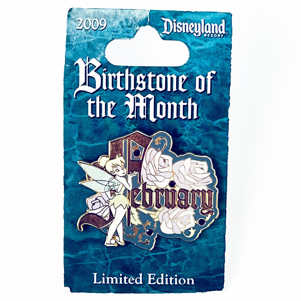 Disney Tinker Bell Birthstone Month February Limited Edition 1000 Pin