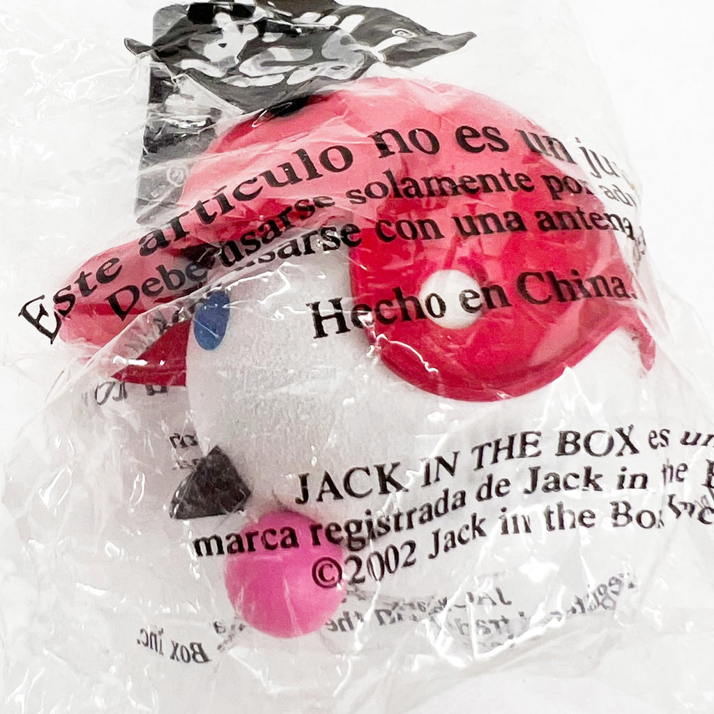 Vintage 2002 Jack In The Box Jack Kids Meal Angels Car Antenna Hat Toy