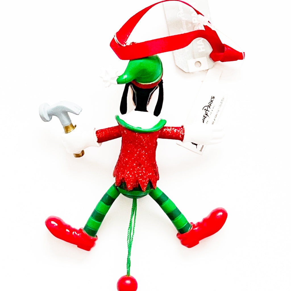 Disney Goofy Articulated Figural Hand Painted Christmas Ornament