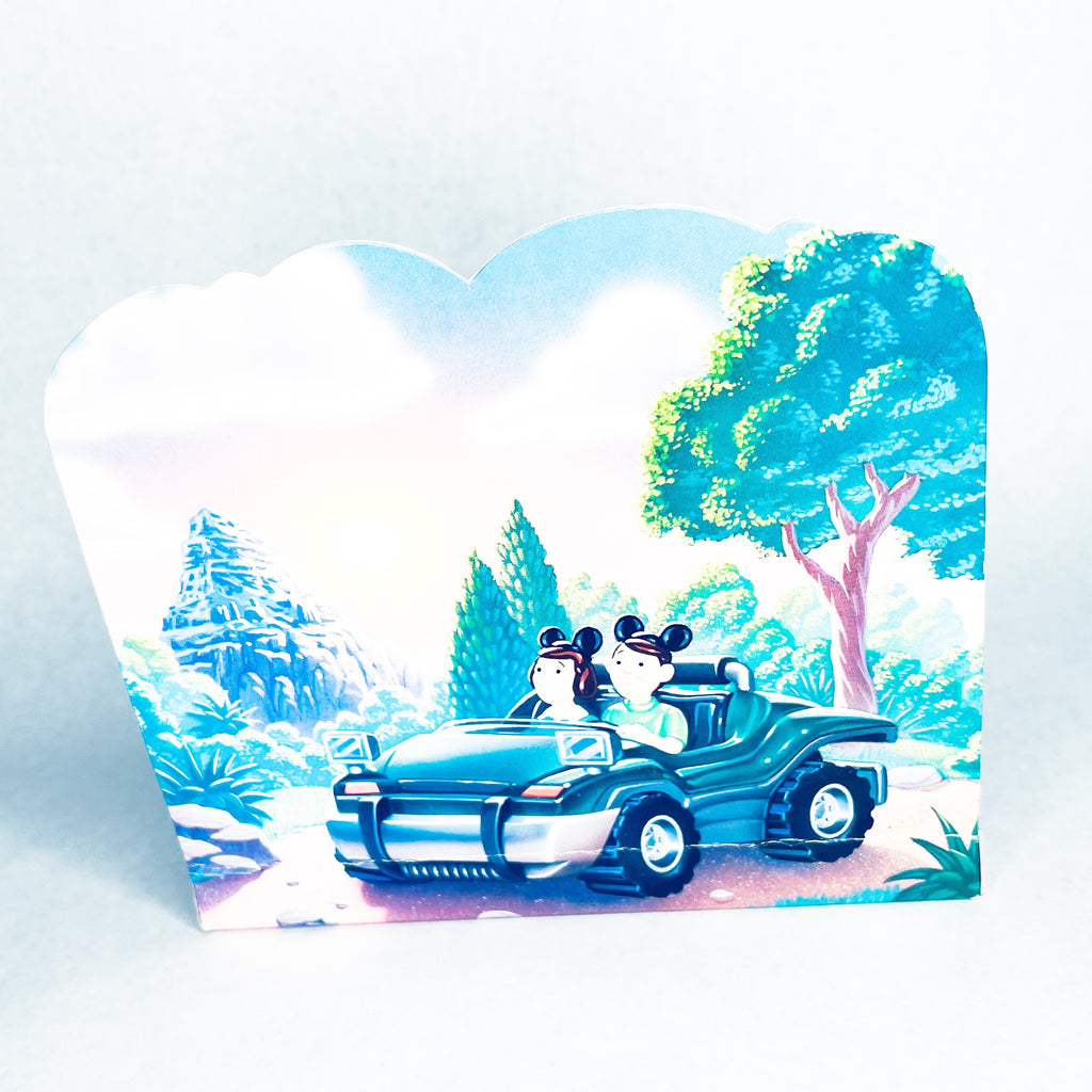 Vintage Disneyland The Autopia Cars Chevron Dusty Toy Car