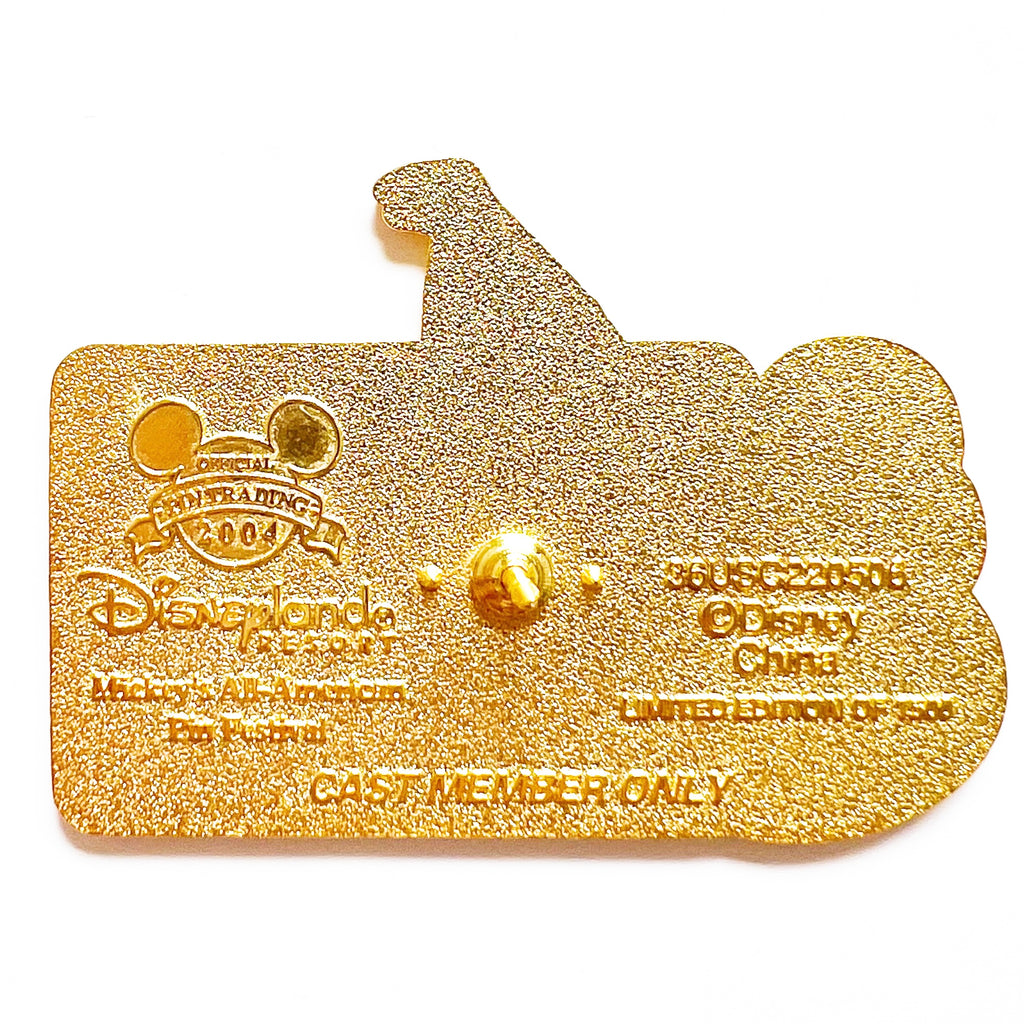 Disney DLR USA Olympics 2004 Logo Goofy Mickey Mouse Cast Members Only Limited Edition Pin