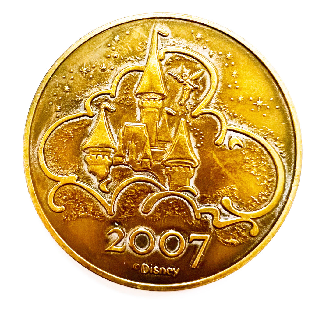 Disneyland Resort 2007 Commemorative Token Year Of A Million Dreams Souvenir Coin