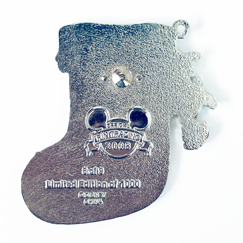 Disney Nightmare Before Christmas 2008 Stocking Jack Skellington Limited Edition 1000 Pin