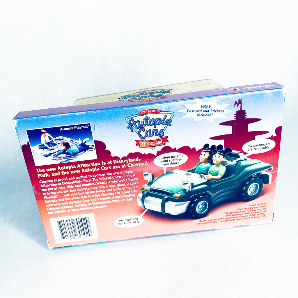 Vintage Disneyland The Autopia Cars Chevron Dusty Toy Car