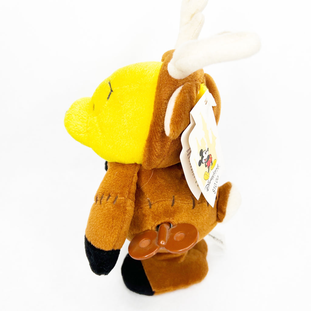Disneyland Resort Christmas Winnie Pooh Reindeer Wind Up "Hop" Toy