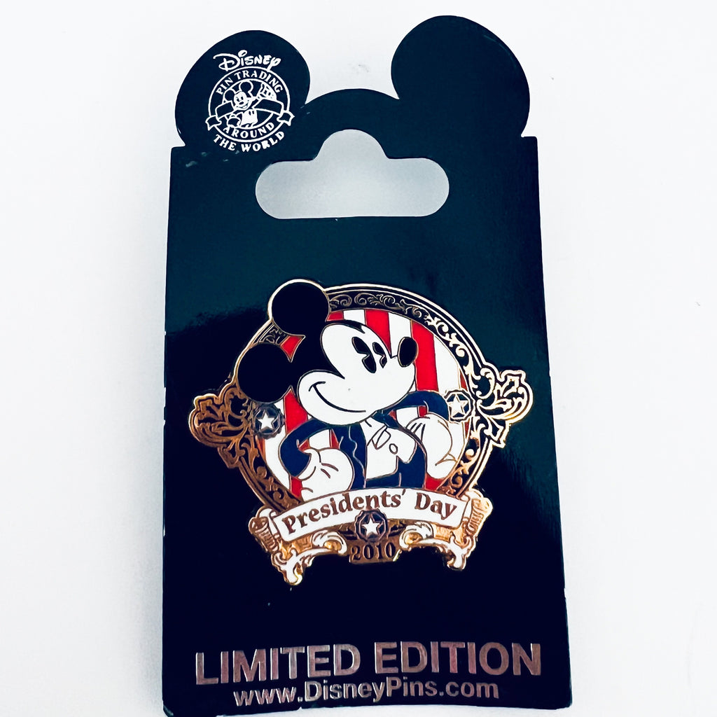 Disney Presidents Day 2010 Mickey Mouse Limited Edition 1500 Pin