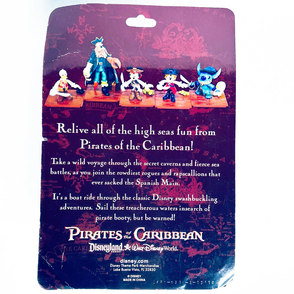 Disneyland Pirates of the Caribbean Stitch as Captain Barbossa Action Figure