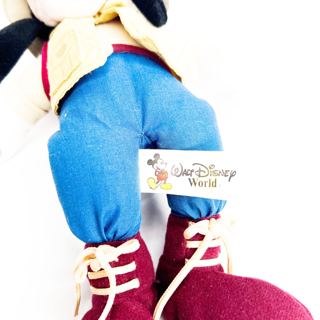 Walt Disney World Goofy Pologist Bean Bag Plush