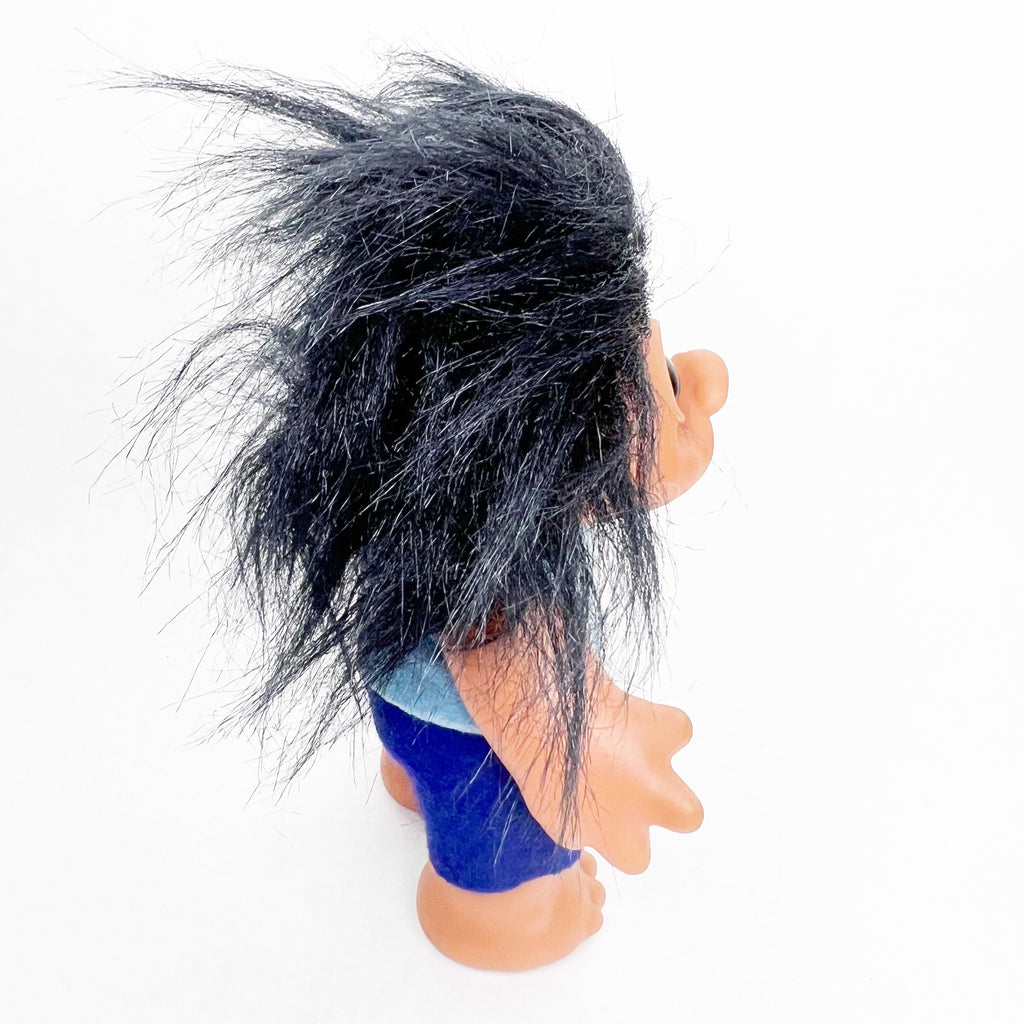 Vintage Thomas Dam Troll Doll Original 1988 Marked DAM Made in Denmark