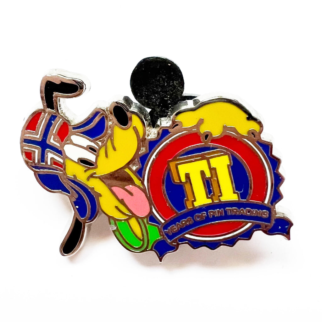 Disney DLR Pluto 10th Anniversary Trading Pin