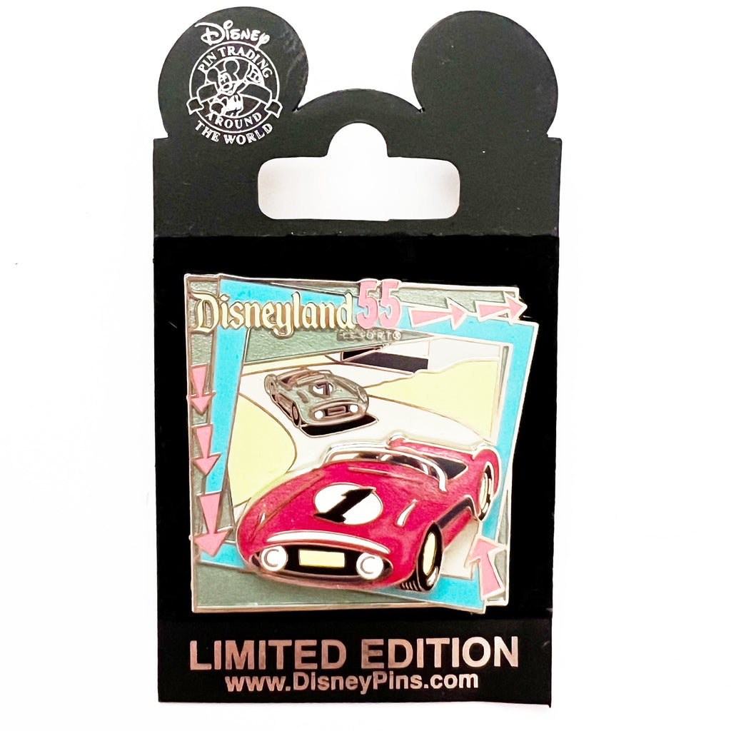 Disneyland 55th Anniversary Cast Exclusive Retro Autopia Limited Edition Pin