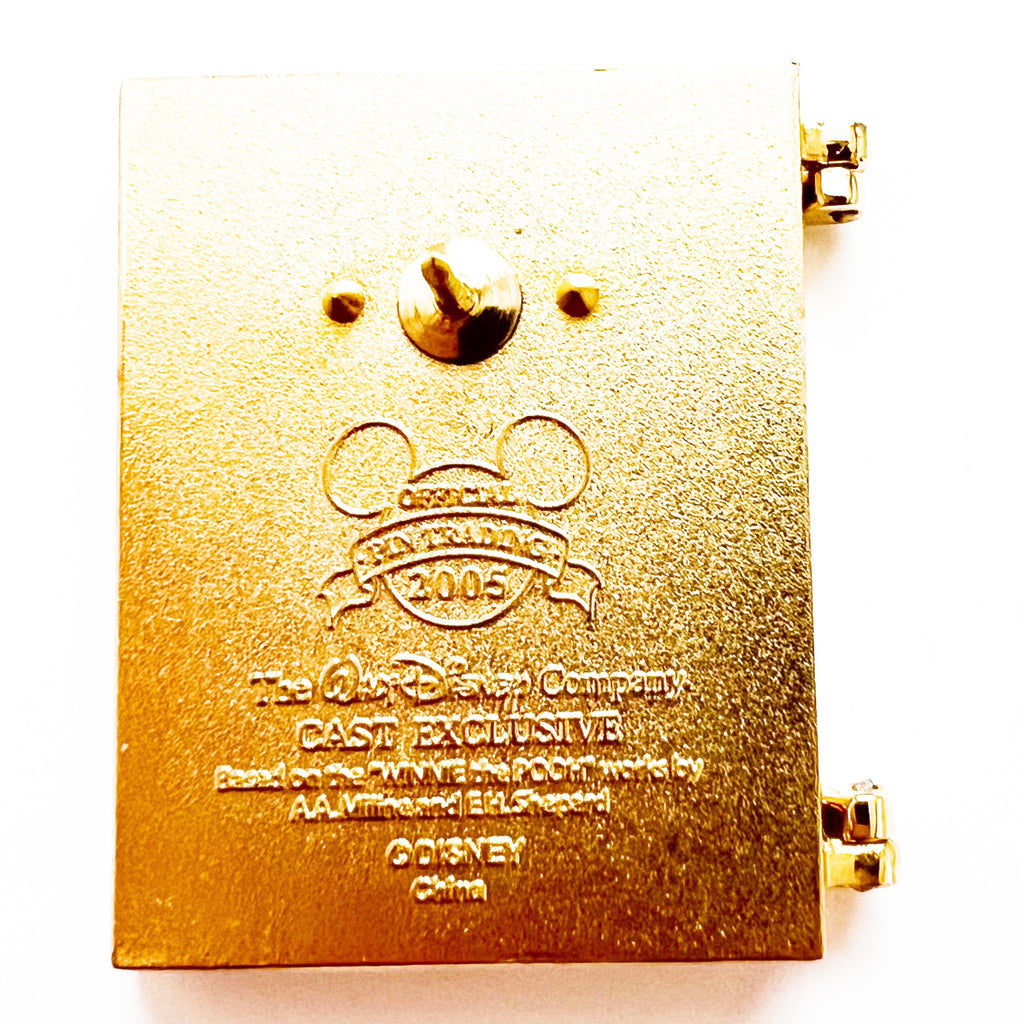 Disney Winnie The Pooh Hinge Happy Birthday Card Tigger Piglet Cast Exclusive Pin