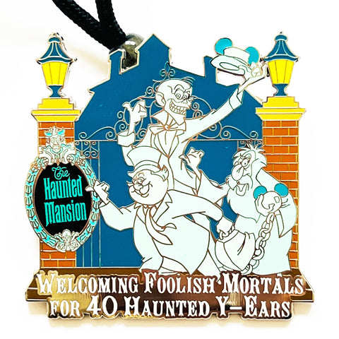 Disneyland Haunted Mansion 40th Anniversary Cast Member Exclusive Lanyard