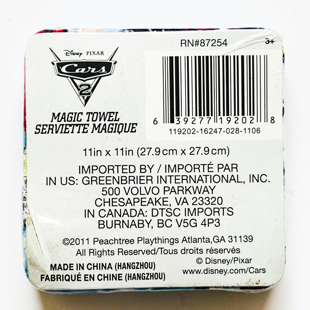 Disney Pixar Cars Magic Towel