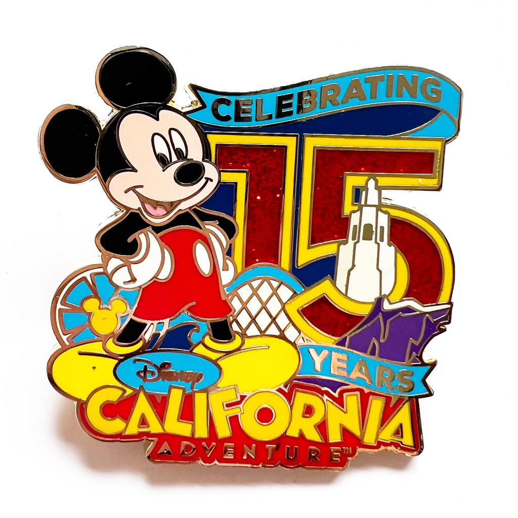Disney Cast Exclusive Celebrating 15 Years California Adventure Pin