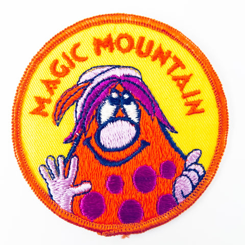 Vintage Magic Mountain Embroidered Souvenir Patch