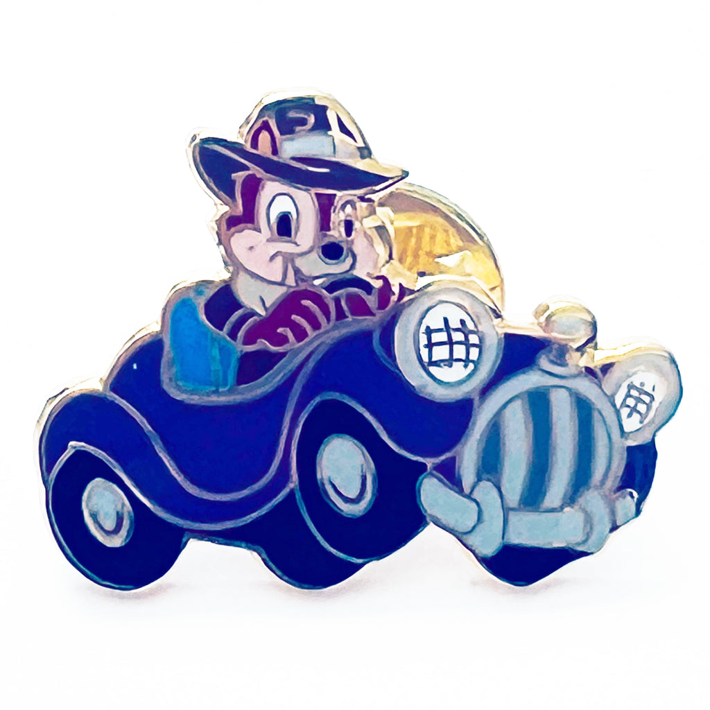 Disney Chip N Dale Driving Purple Car Pin