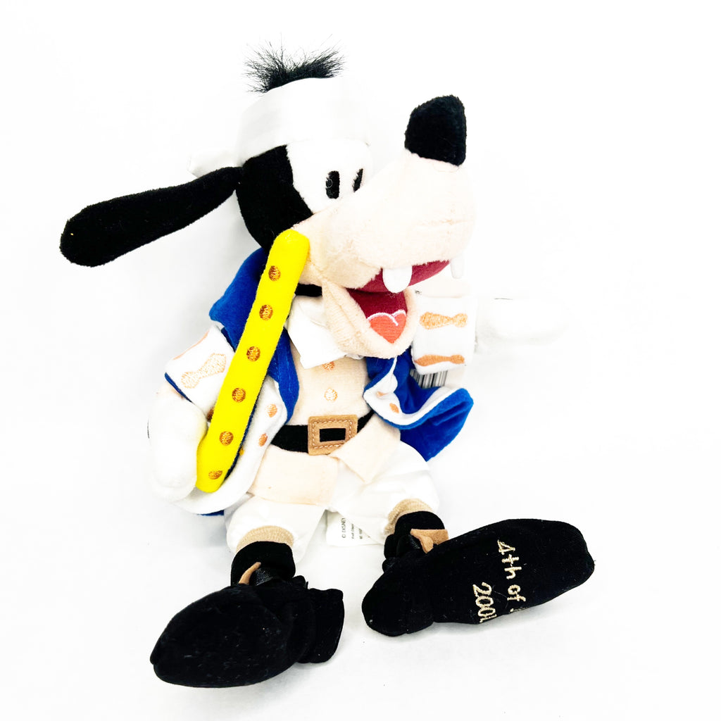 Walt Disney World Goofy 4th of July 2001 Beanie Plush