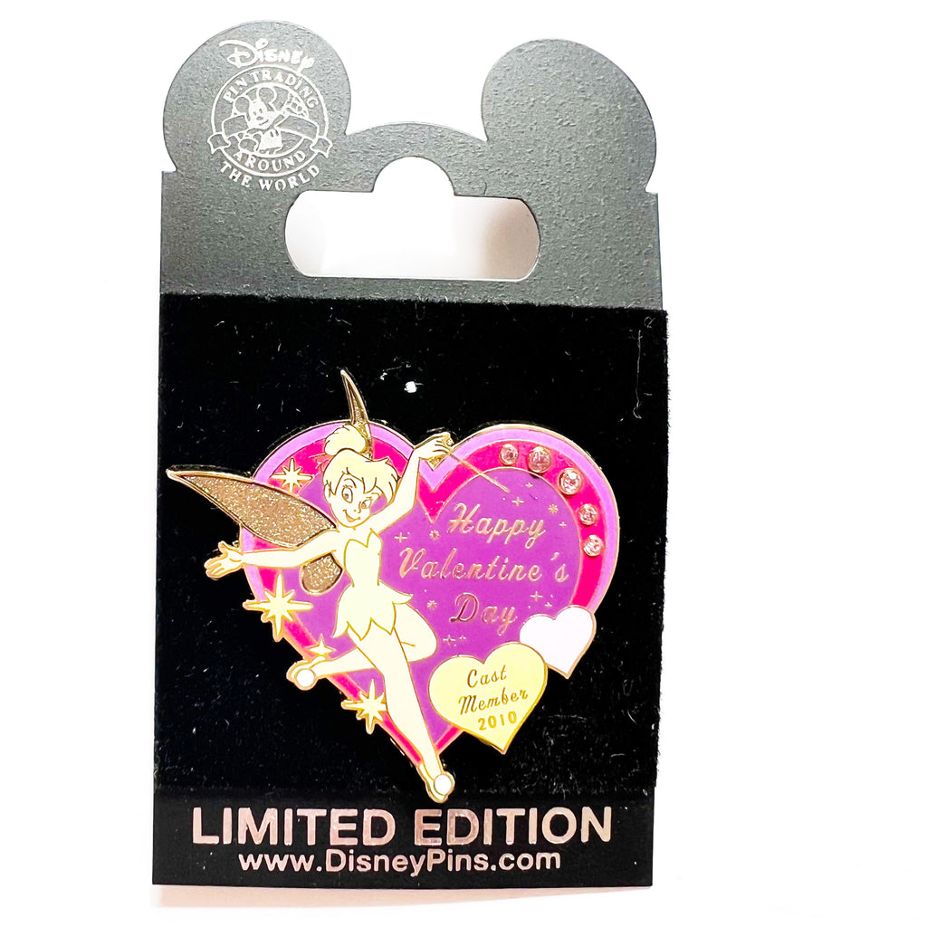 Disney Tinker Bell Happy Valentines Day 2010 Cast Exclusive Limited Edition 1250 Pin