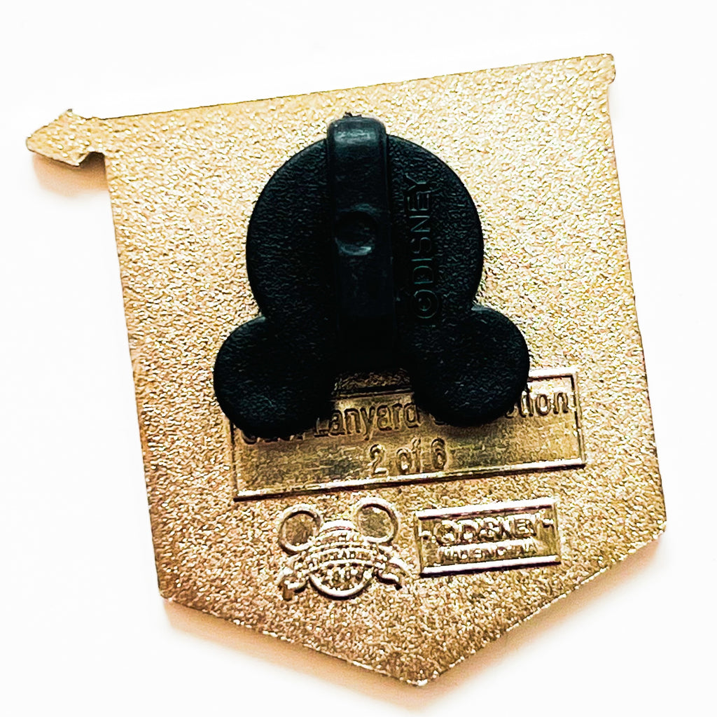 Disney Cast Lanyard 50th Banner Princess Cinderella and Prince Pin