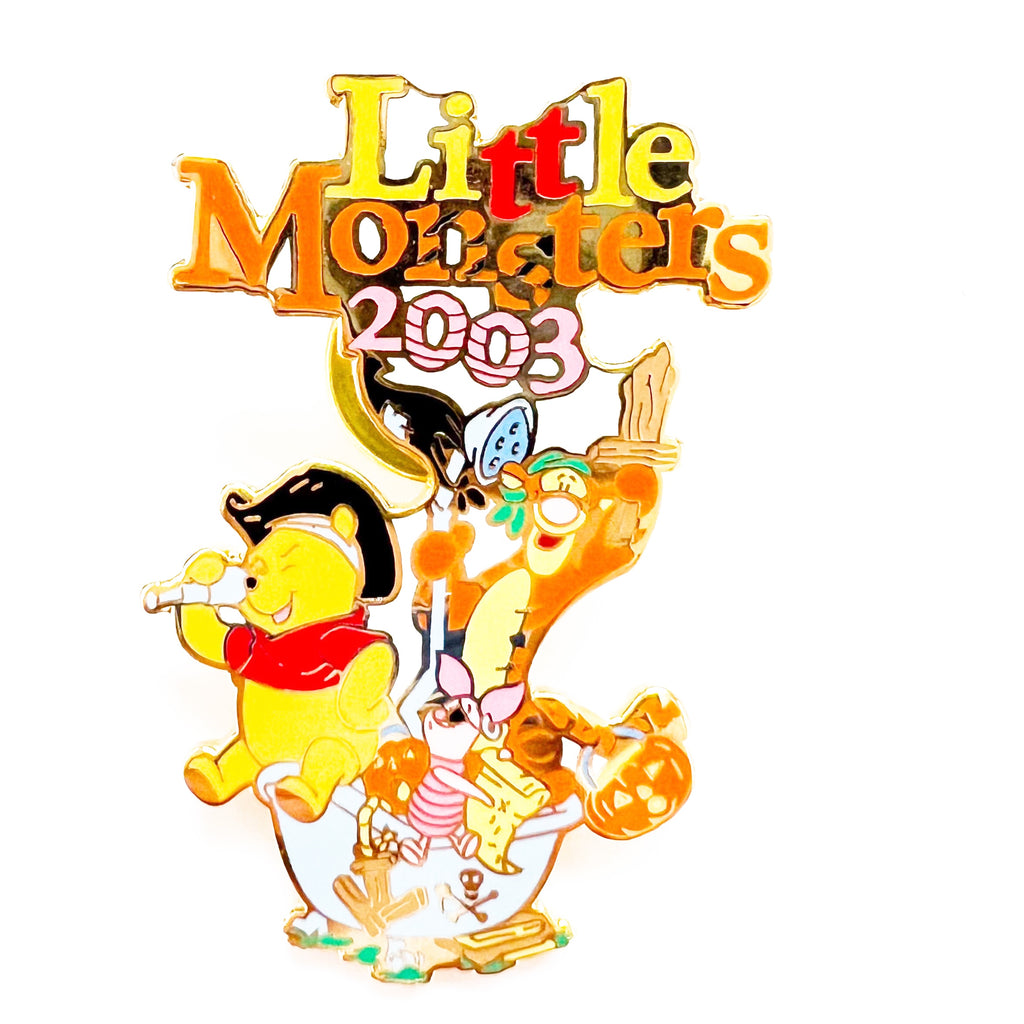 Disney Little Monsters Winnie The Pooh Cast Member Exclusive Limited Edition 2000 Pin