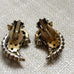 Vintage Hollycraft Clip On Earrings