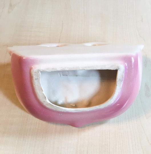 Vintage Ceramic Swan Bathroom Soap Dish Holder