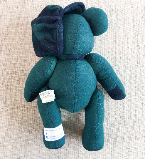 Disneyland Pendleton Woolen Mills- BEAR -Made by Nancy Southerland- Holmes SIGNED