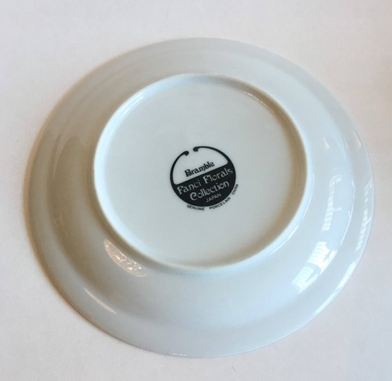 NIB Franci Florals Collection Bramble Plate Set FF-415 P