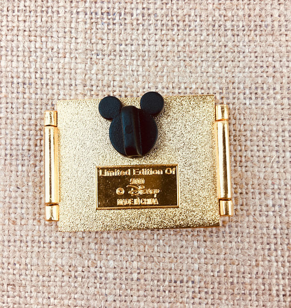 Mickey Minnie Bride & Groom Hinged Our Wedding Album Collector Disney Pin