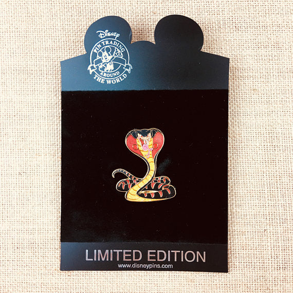Disney Villain Series Jafar as Cobra Pin Limited Edition 500