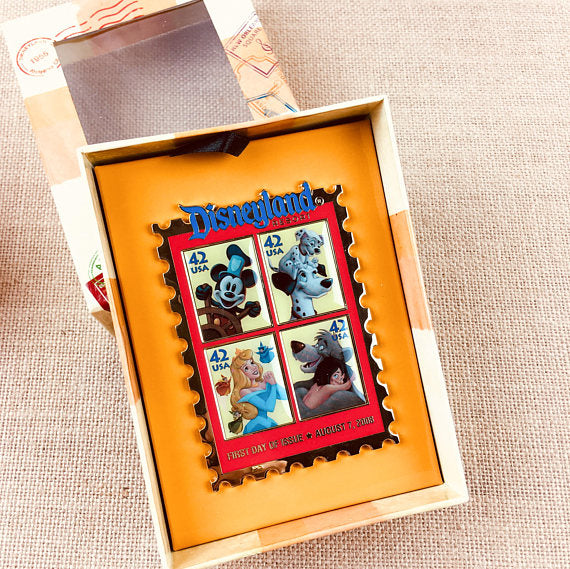 Disney Postal Service Stamp Jumbo Mickey 42 Limited Edition 500 Pin