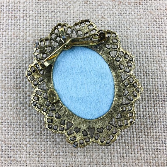 Vintage Shirlee Doll Brooch Pin