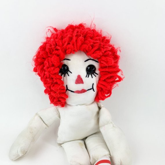 Vintage Raggedy Ann  Doll
