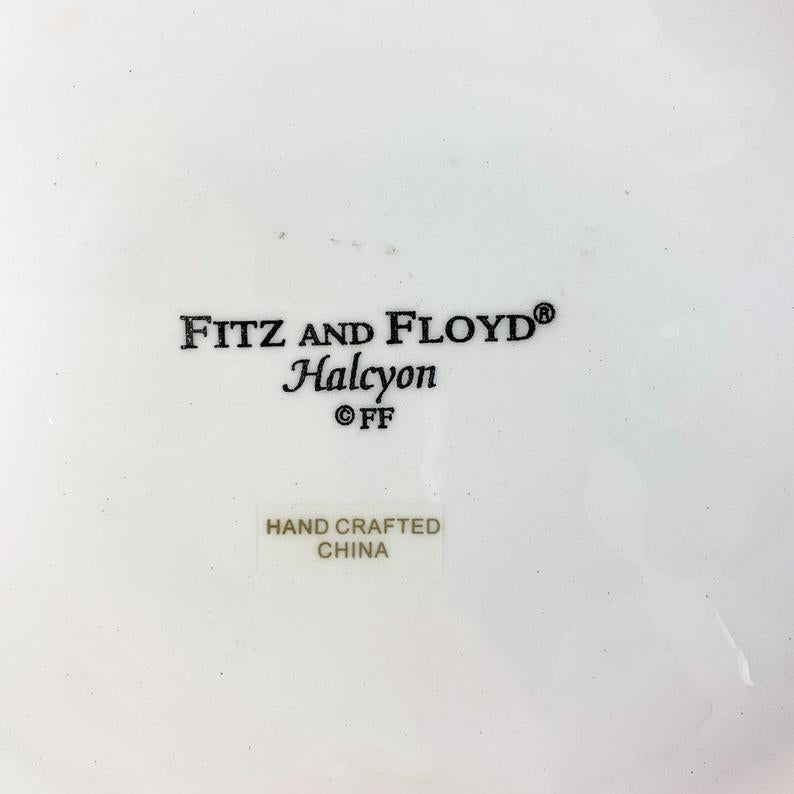 Fitz and Floyd Halcyon Bunny Cookie Jar