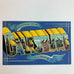 Grettings From Galesburg Illinois Big Letter Postcard