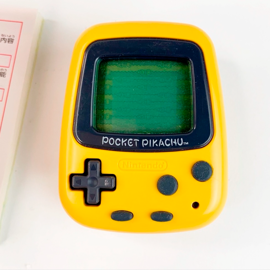 Vintage 1998 Pocket Pikachu Pokemon NINTENDO Virtual Pet