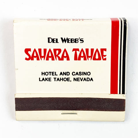 Vintage Del Webb's Hotel Sahara Casino Las Vegas Nevada International Matchbook