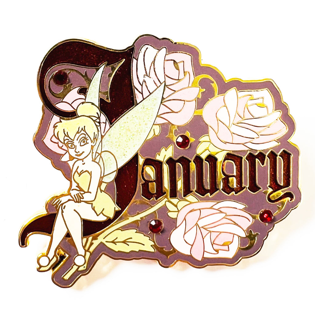 Disney Tinker Bell Birthstone January Limited Edition Pin