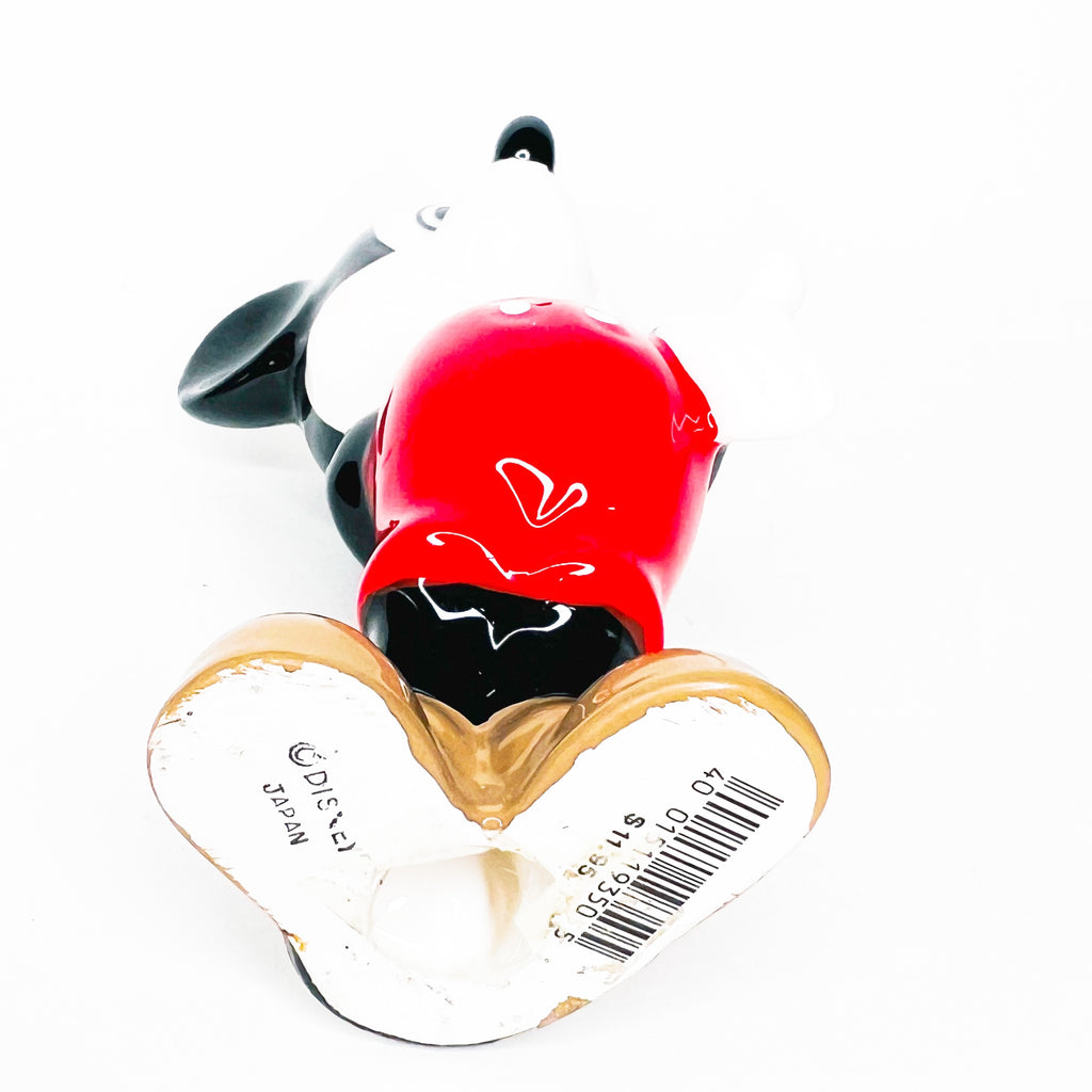 Vintage Mickey Mouse Disney Japan Ceramic Figurine