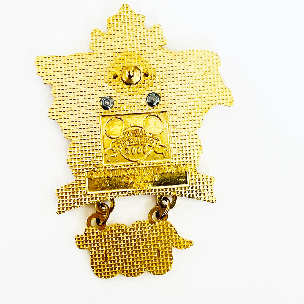 Disney Indiana Jones I Hate Snakes A Skull Dangle Pin