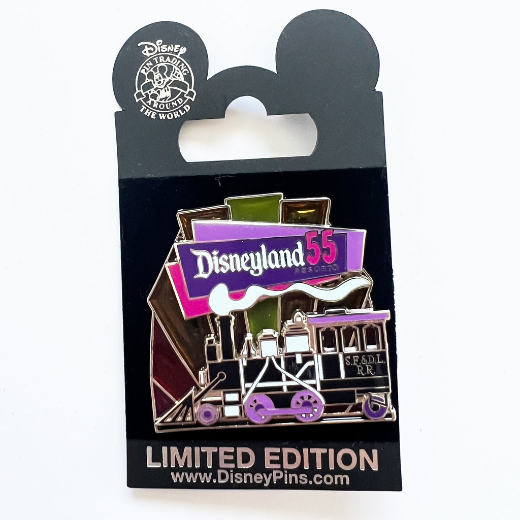 Disneyland 55th Anniversary Cast Exclusive Santa Fe & DL Railroad Train LE 750 Pin