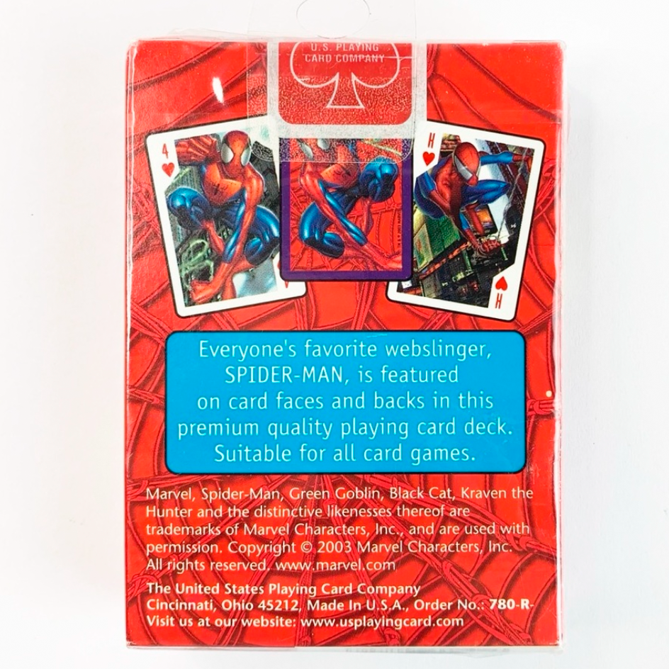 Marvel Spider-Man Bicycle Playing Cards