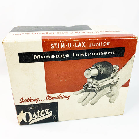 Vintage Oster Stim-U-Lax Junior Vibrating Massager