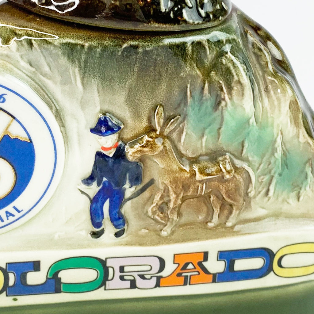 Vintage 1976 Colorado Centennial Decanter Bottle