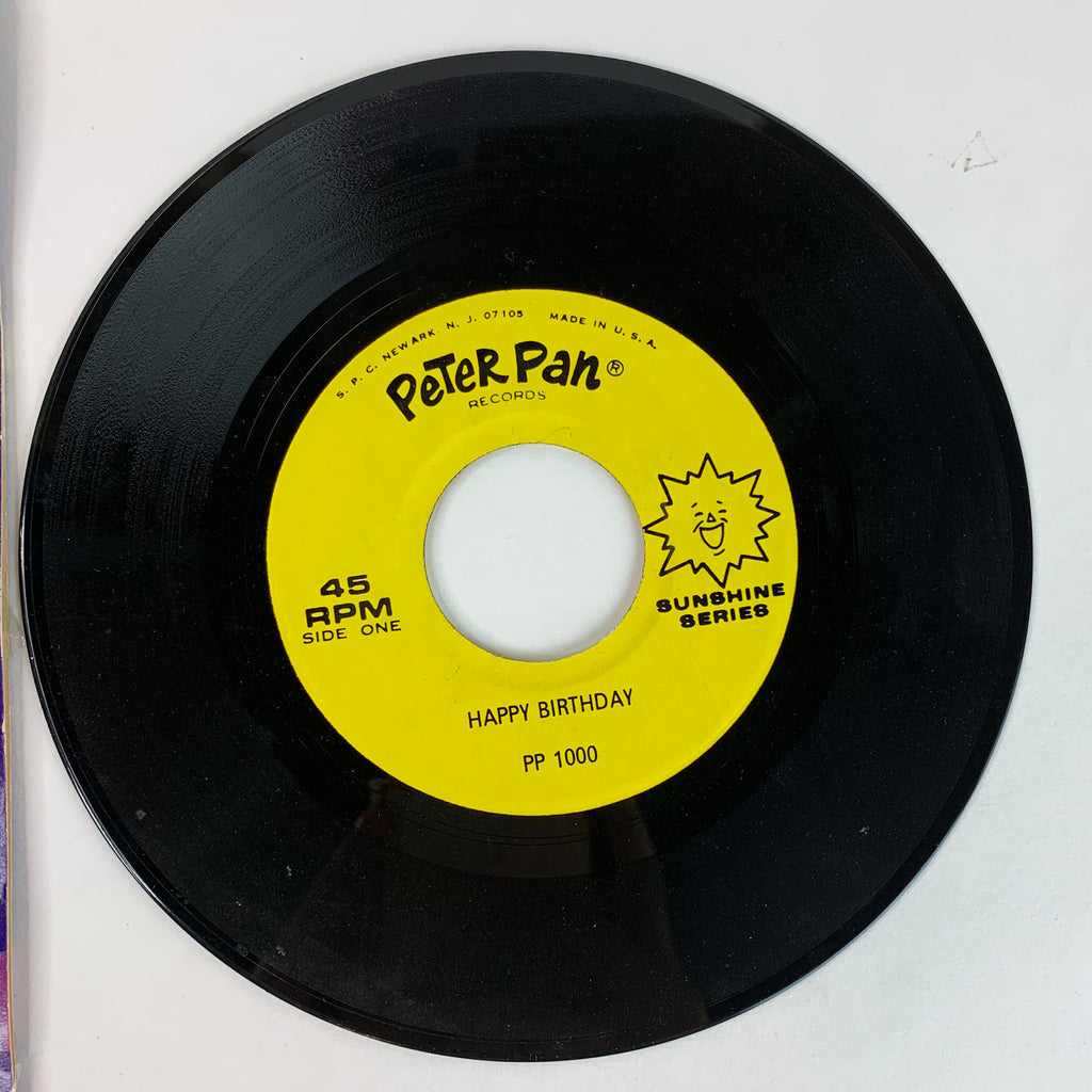 Peter Pan Records 45 RPM: Happy Birthday to You PP1000 Peter Pan Players USA