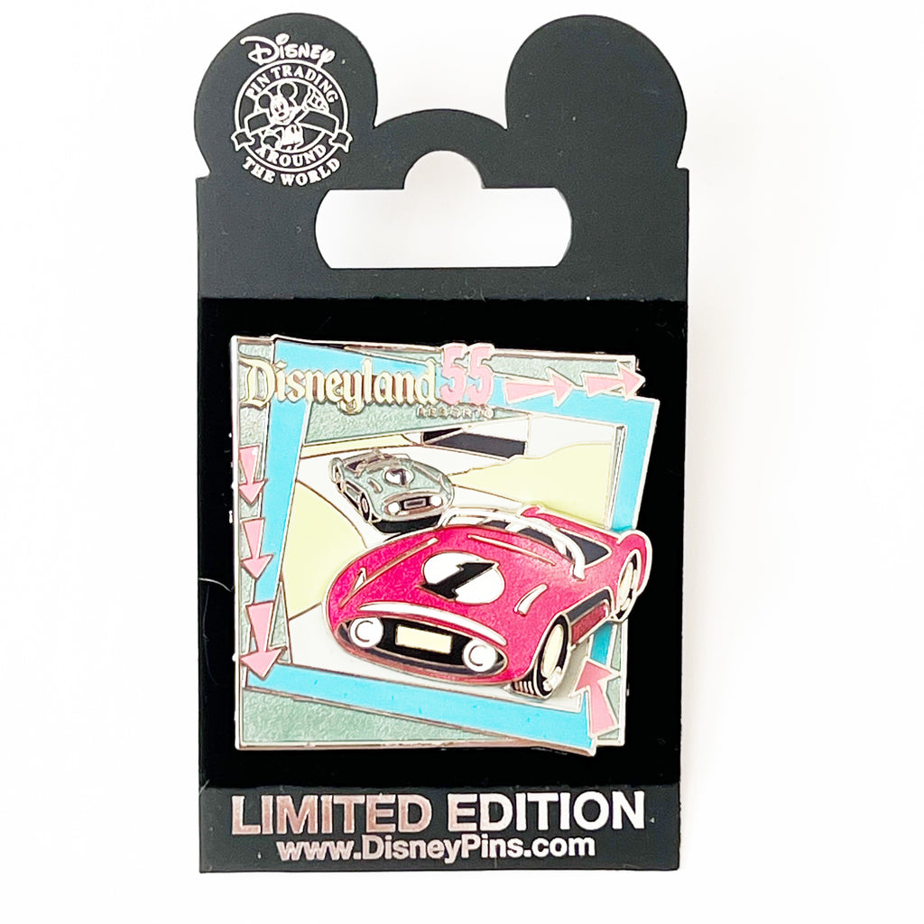 Disneyland 55th Anniversary Cast Exclusive Retro Autopia Pin